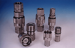 Quick release screw-on couplings iv